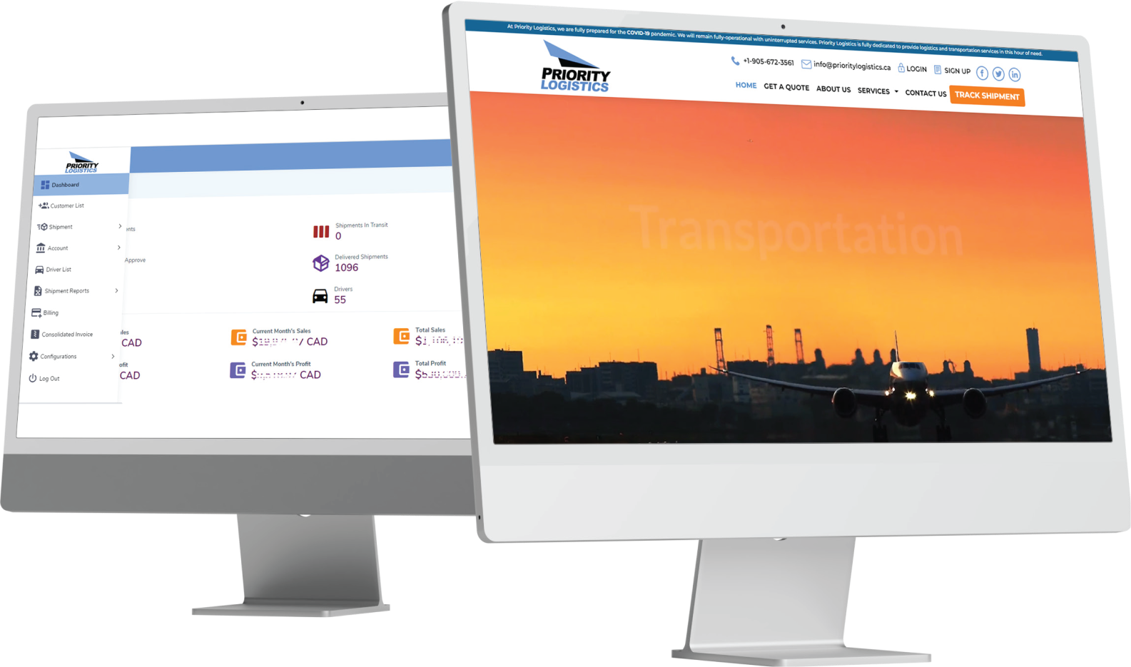 Priority Logistics Banner Image
